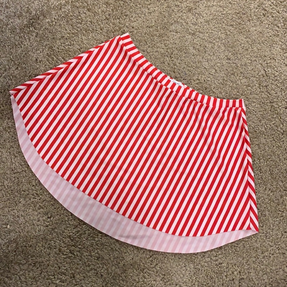 Red/White Eleve Skirt - M/L